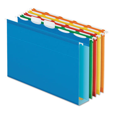 Pendaflex® Ready-tab Extra Capacity Reinforced Colored Hanging Folders, Letter Size, 1-5-cut Tab, Assorted, 20-box freeshipping - TVN Wholesale